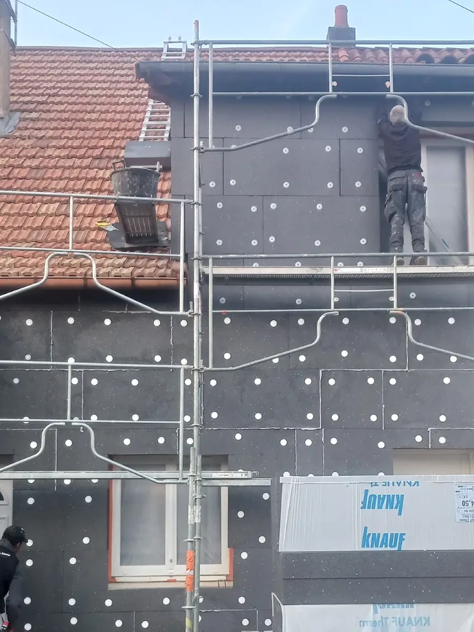 Isolation thermique par l'exterieur à Decazeville